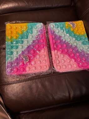 Pop it fidget sensory tablet case
